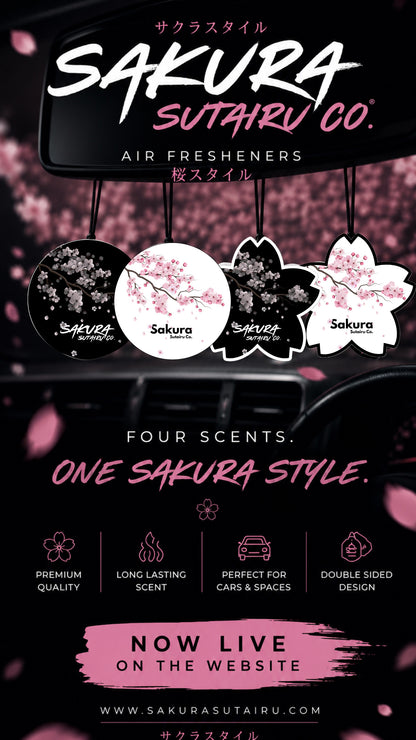 Sakura Sutairu Signature Air Fresheners