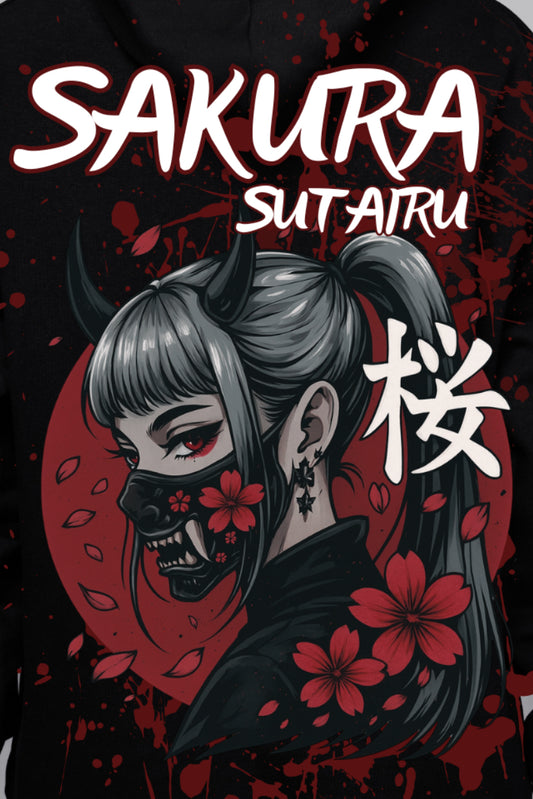 Midnight: Sakura Oni T-shirt