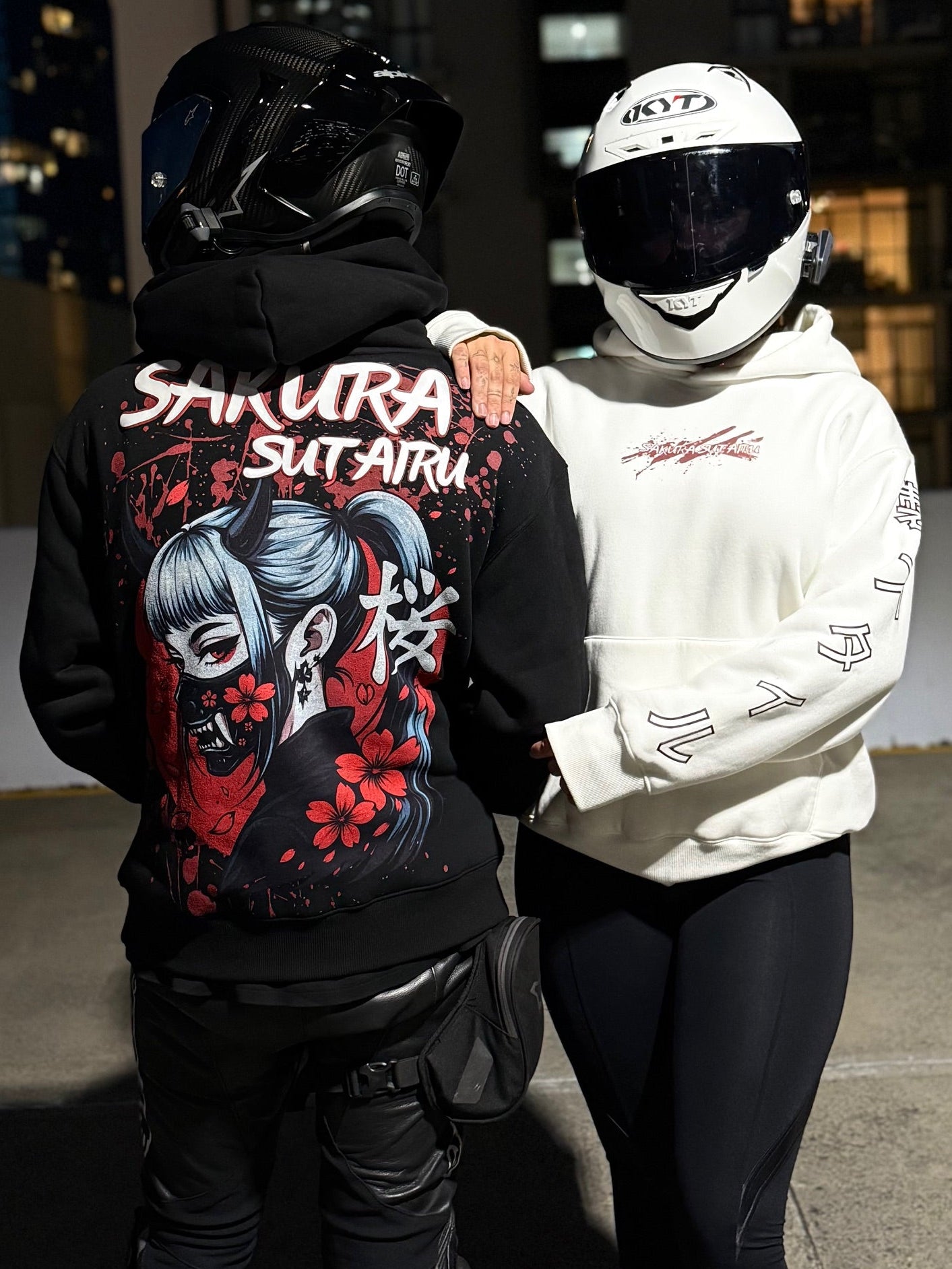 Midnight: Sakura Oni Hoodie