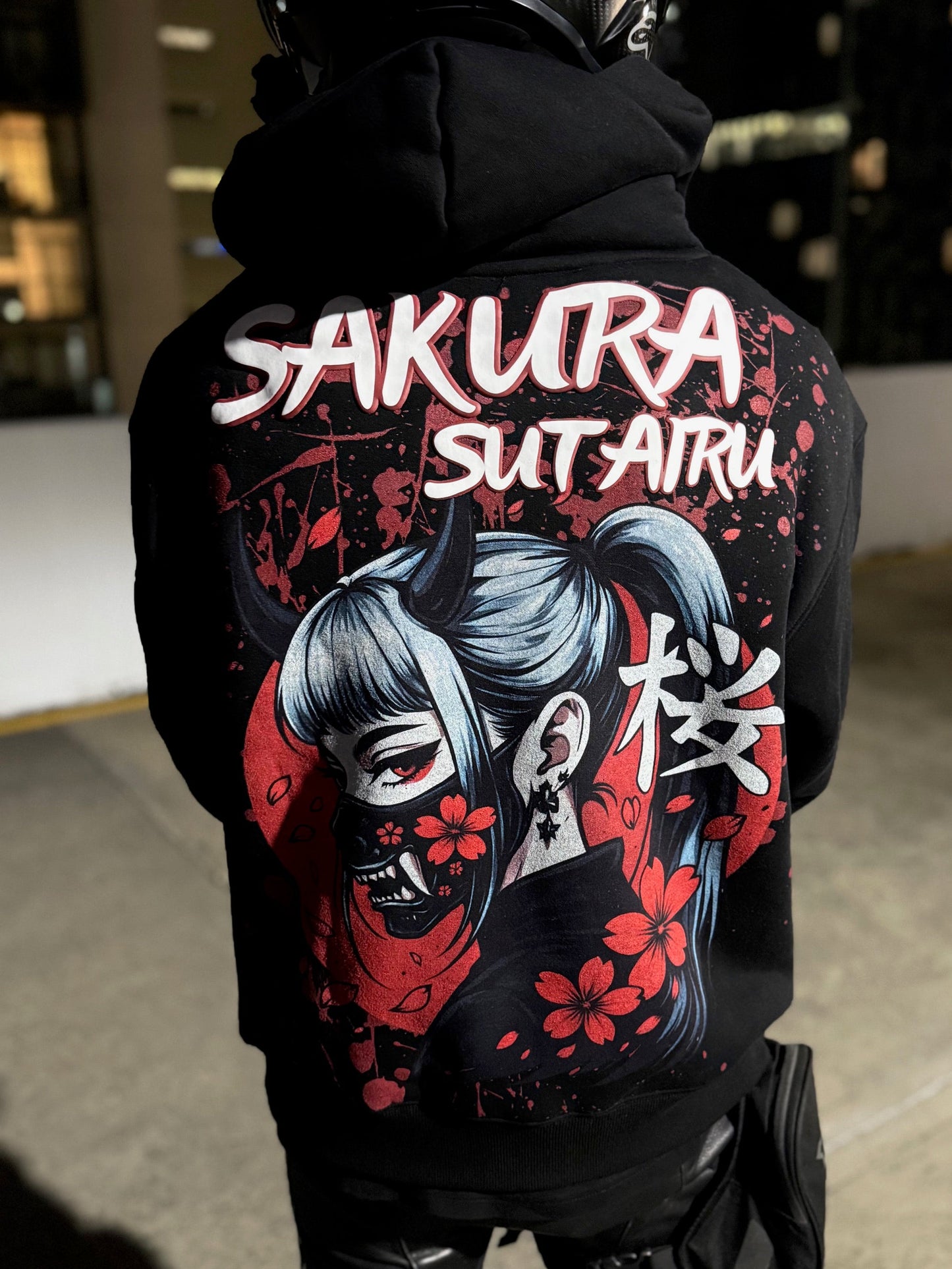 Midnight: Sakura Oni Hoodie