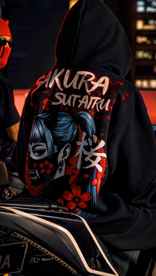 Midnight: Sakura Oni Hoodie